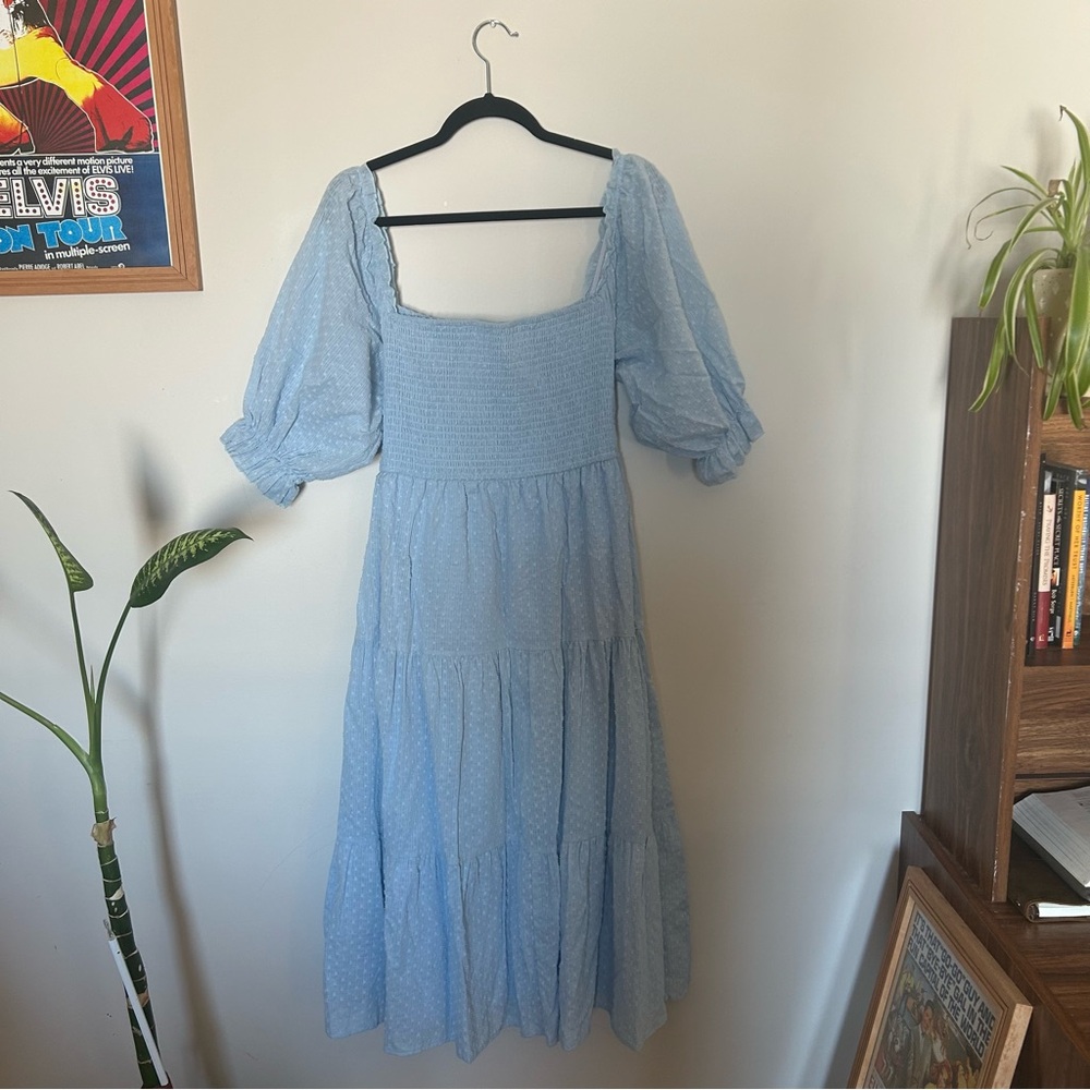 puff sleeve dress